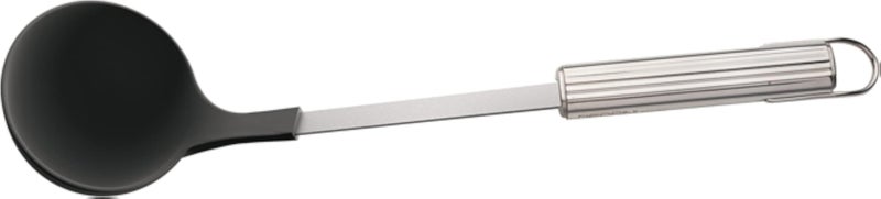 مغرفة بيدريني، من الفولاذ المقاوم للصدأ - فضي وأسود - 6110-8AA